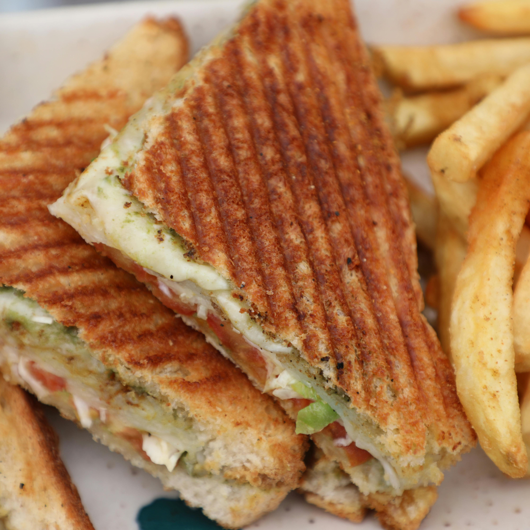 Veg Cheese Club Sandwich